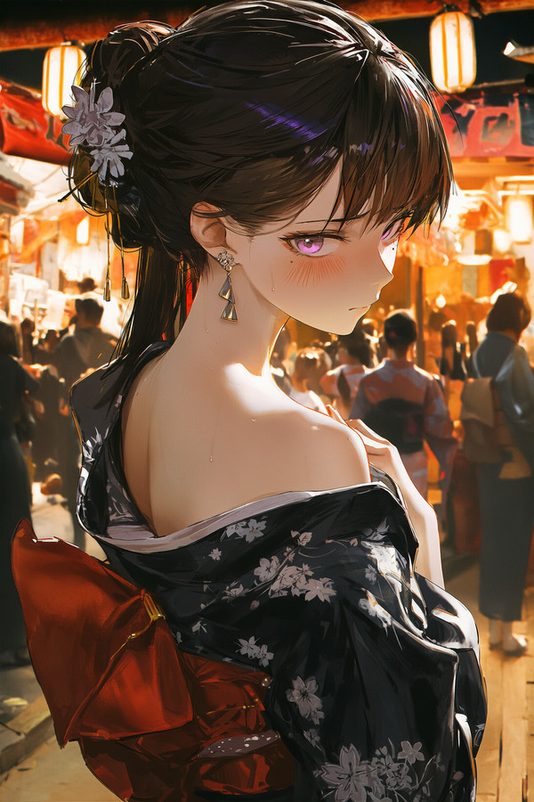 立希浴衣