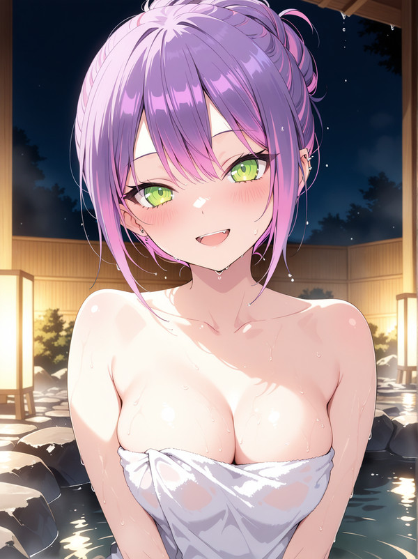 トワさまと温泉