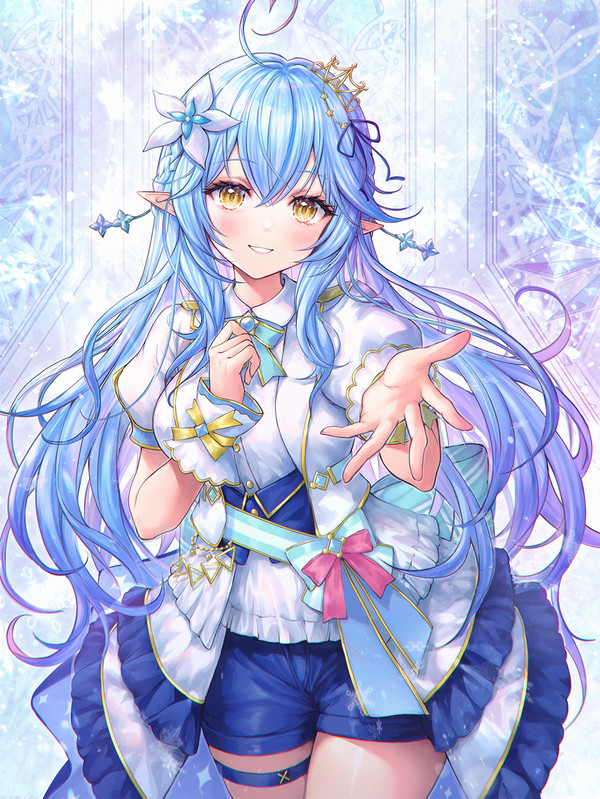 ブライト衣装ラミィちゃん❄ - レタッチ済 - - 1/1