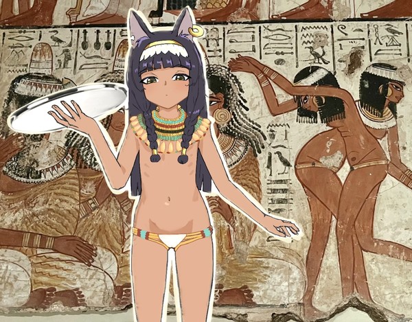 古代エジプト娘