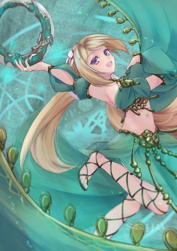 踊り子スタイルで戦うアキちゃん✨
