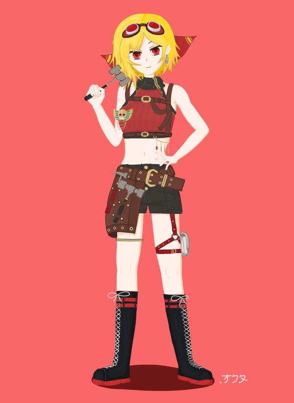 Kaela the blacksmith