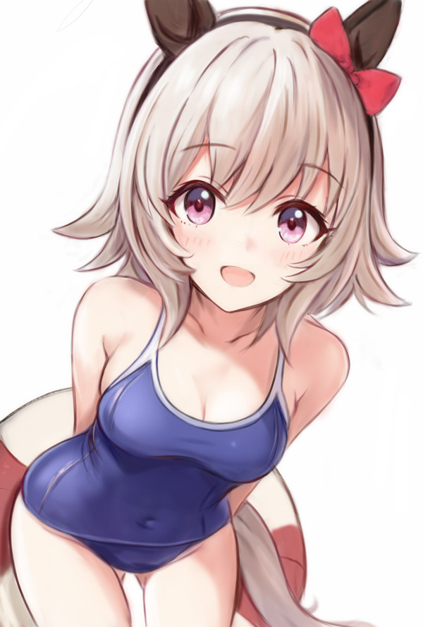 スク水カレンチャン描いた。