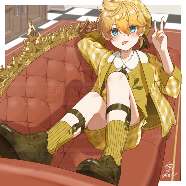 フラワー*レトロルックのレンくん!💛
