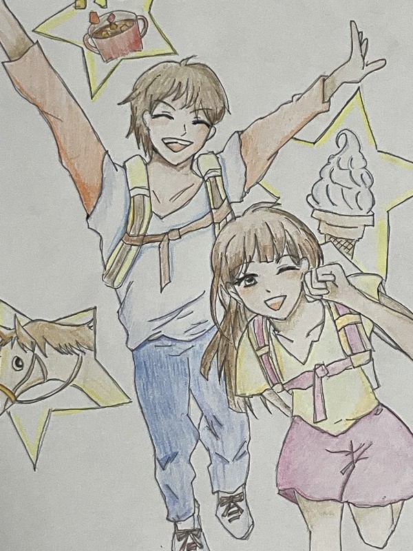 八ヶ岳のイラスト