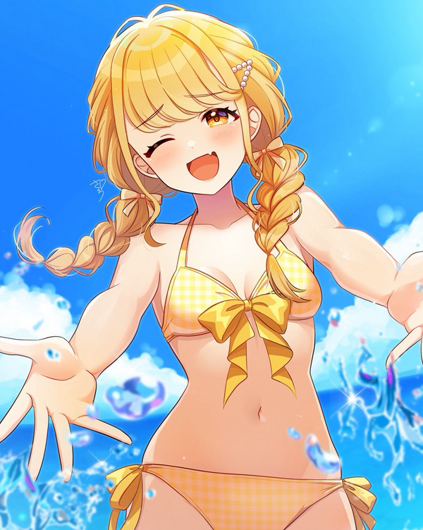 水着ことねちゃんを独り占めですよぉ〜〜〜💛