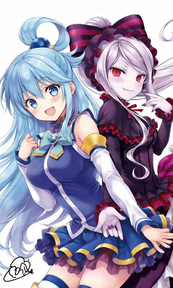 アクアとシャルティア
