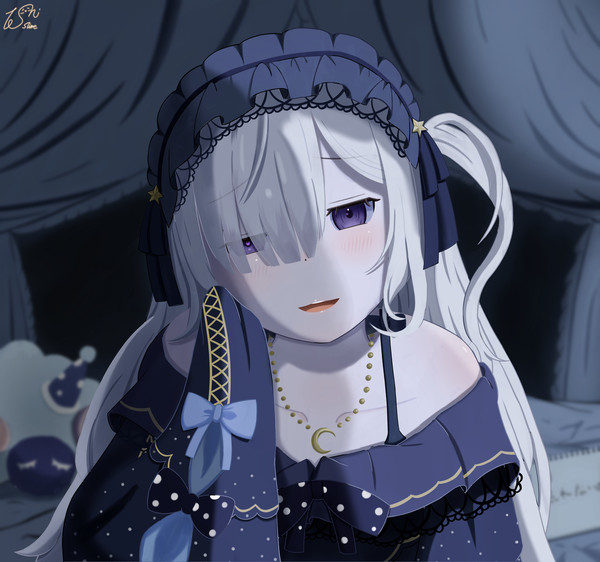 眠れない夜に囁いてくれるアンアンちゃん🌕️🛌