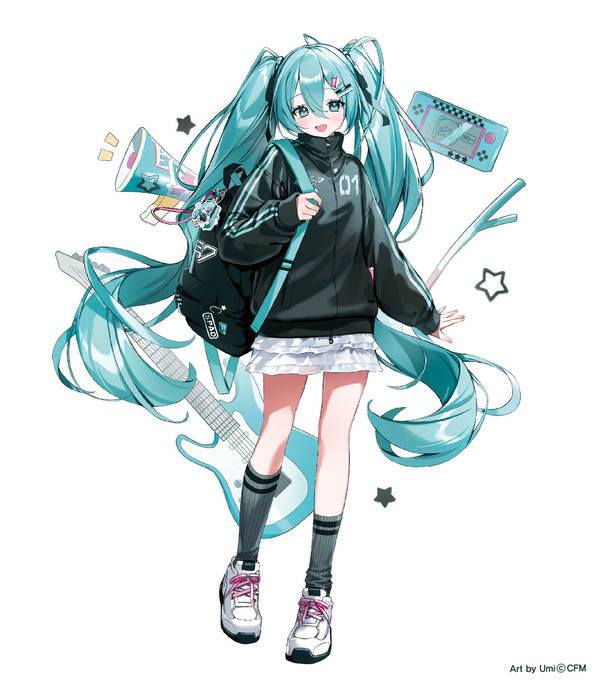 SPAO X 初音ミク コラボイラスト🩵 - 1/3