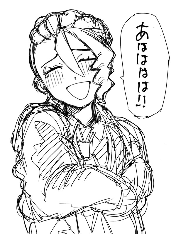 鍵垢にあげた落書き