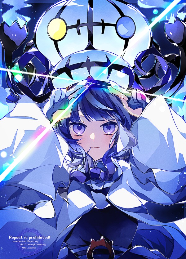 ムクちゃんとメガシャンデラ