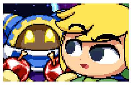Toon Link Pictographs: Magolor