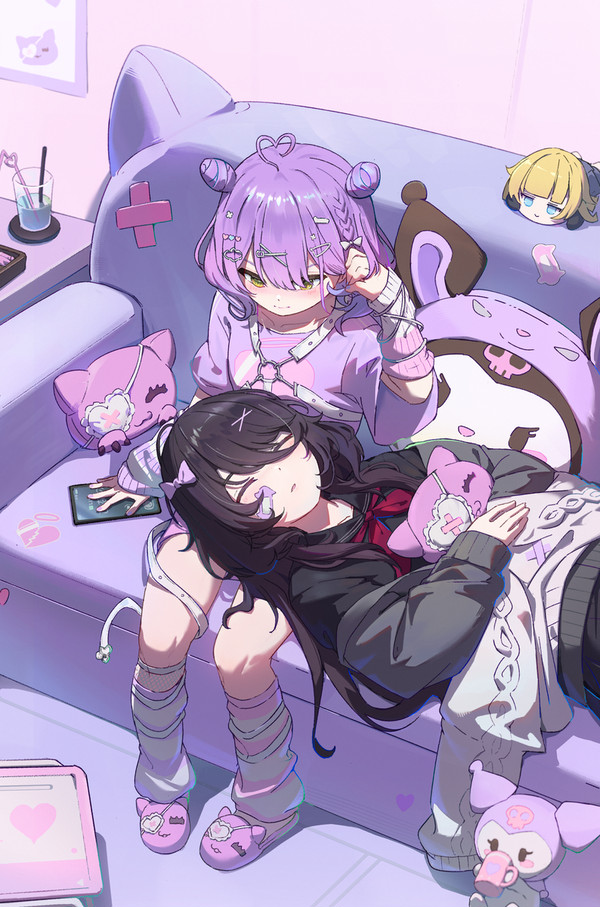 紫宮るな 💜 如月れん - 1/1
