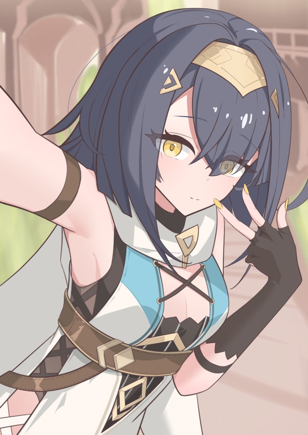 自撮りコハク