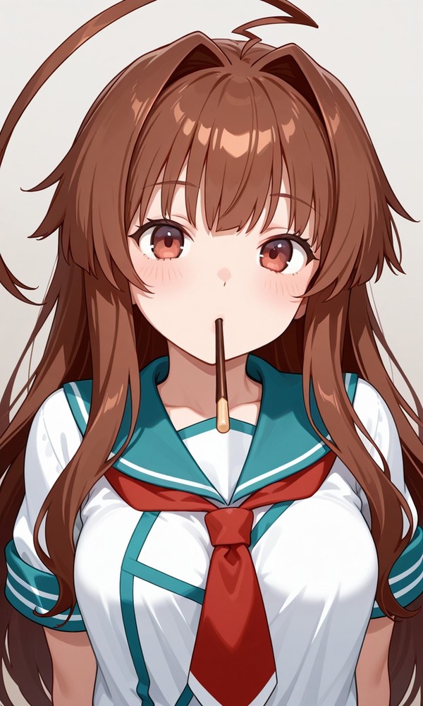 ポッキーゲームがしたい球磨ちゃん