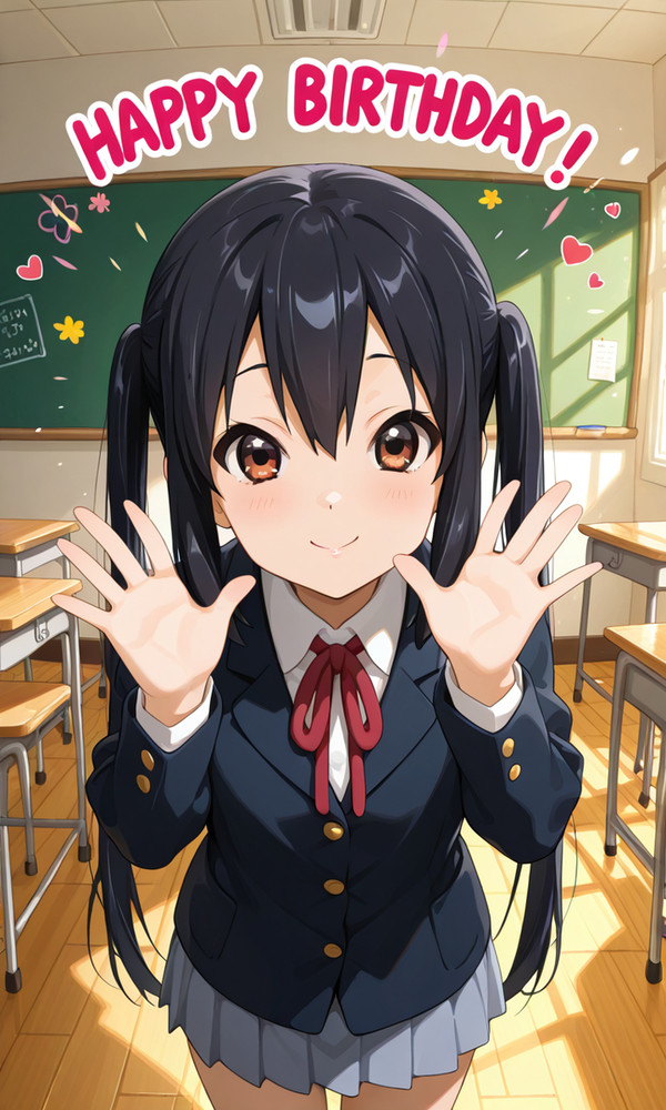 あずにゃんお誕生日おめでとう！