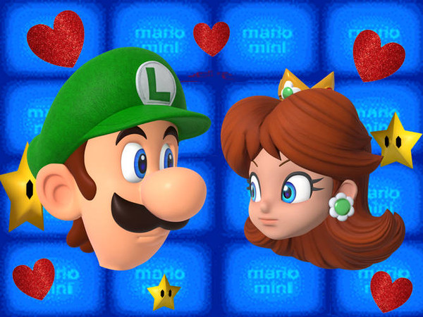 Luigi & Daisy Dancing Heads