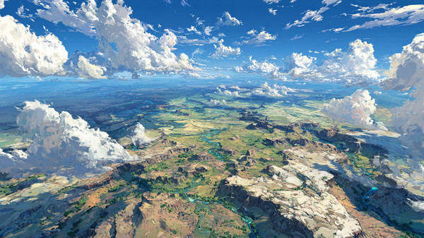 RPGの世界、果てしない荒野