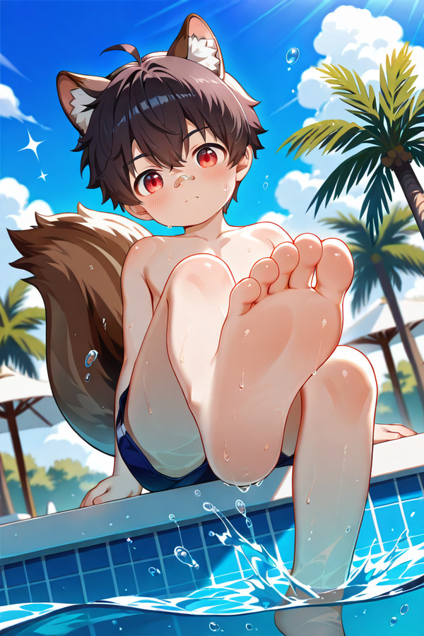戏水