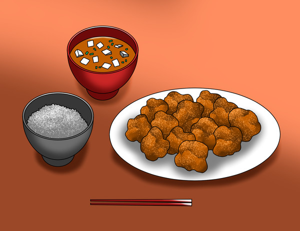 ごはん現る