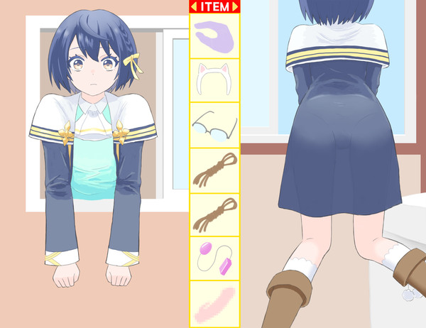窓にはまってみた