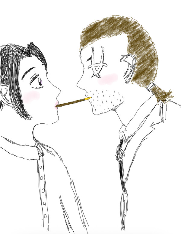 ポッキーの日　落書き