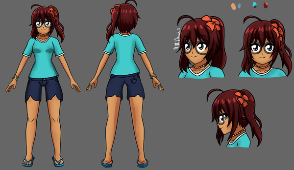 OC sheet - Lara Celeste