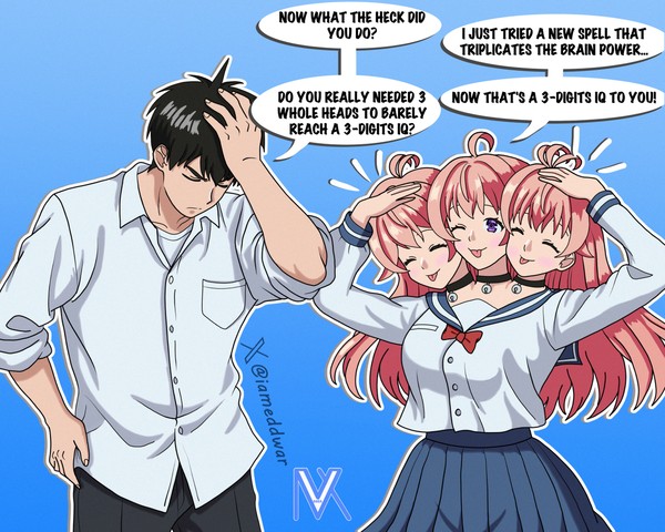 Fanart: Nico's new magic spell
