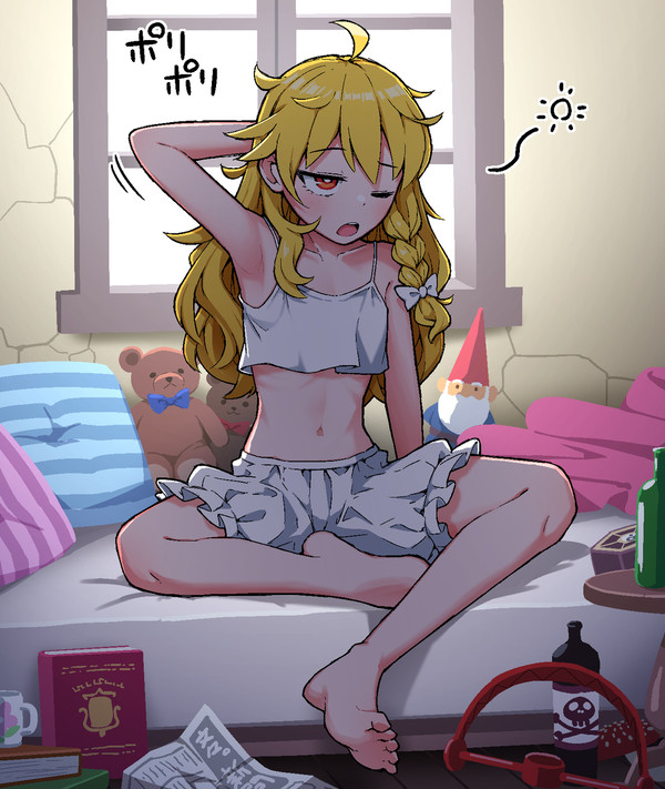 寝起き魔理沙