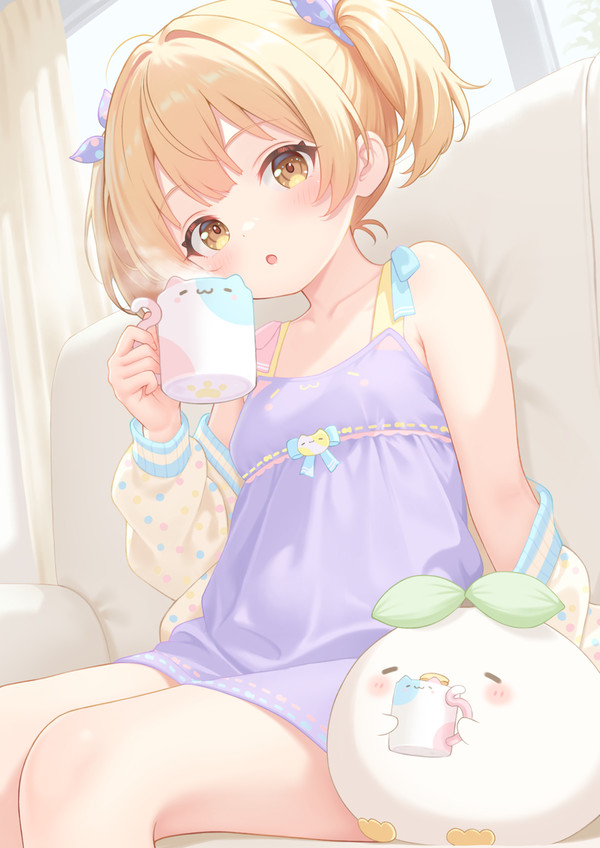 「いっしょに飲む？」