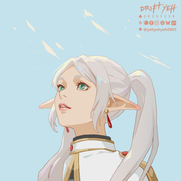 [塗鴉]_跟風抬頭芙莉蓮