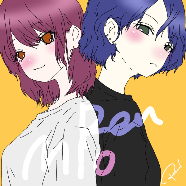 【憐澪イラスト】ともに