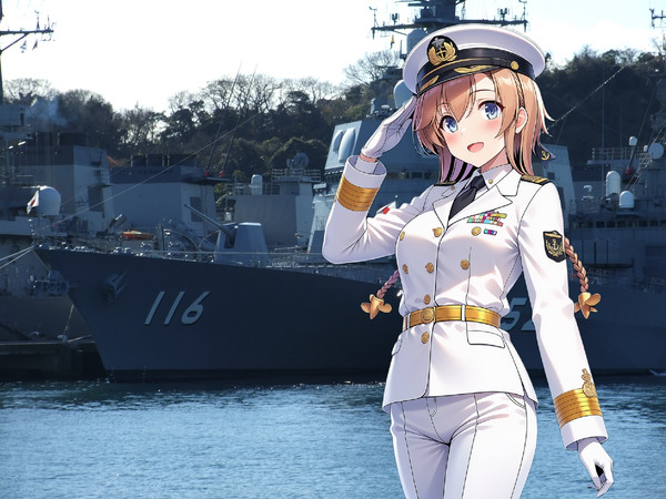 あきづき型2番艦、照月です！