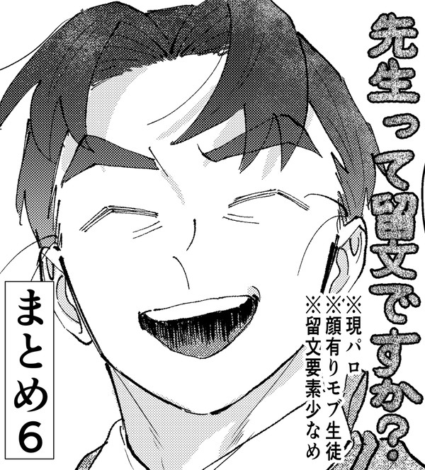 先生って留文ですか? まとめ6