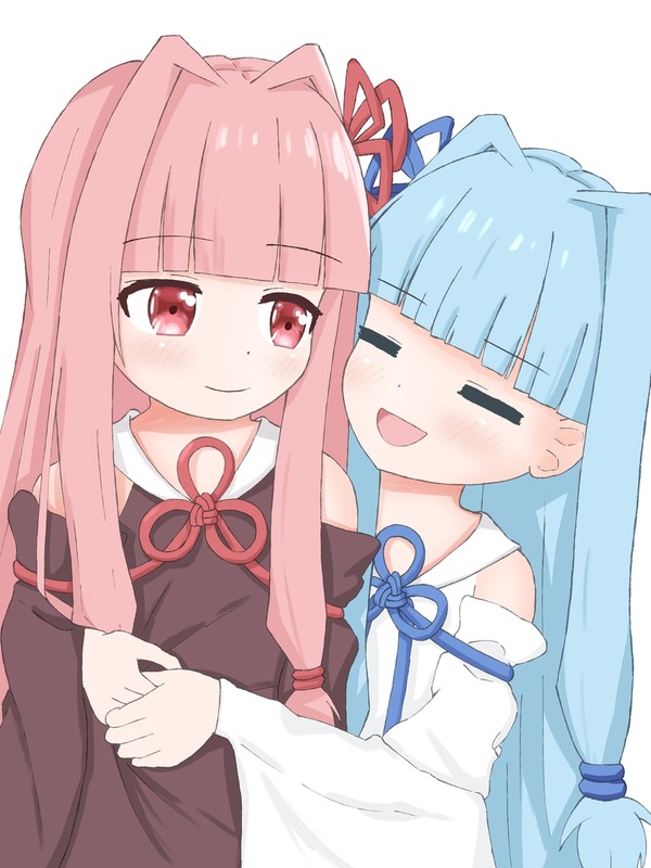 姉で暖をとる妹