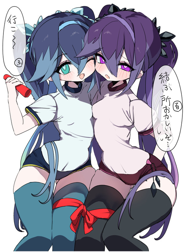 ふぶき姫&百鬼姫(運動会)