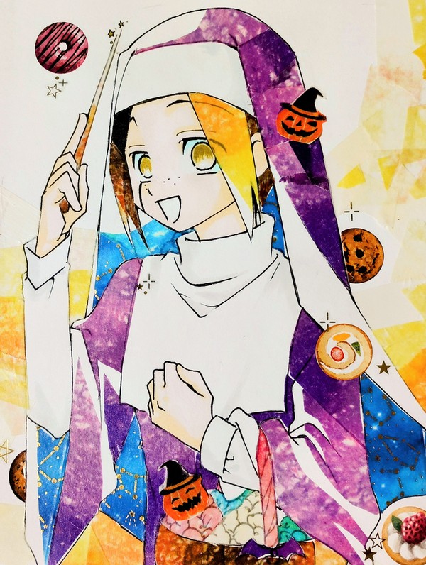 マッシュル ハロウィンとタピ