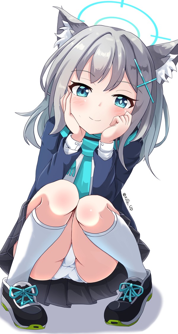 しゃがみシロコ