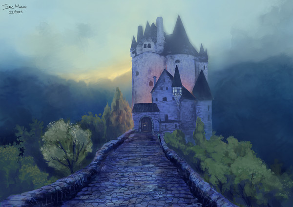 Mist Over The Castle Bridge