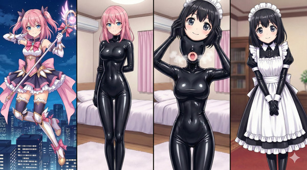 城市中的魔法少女，宅邸中的私人女仆