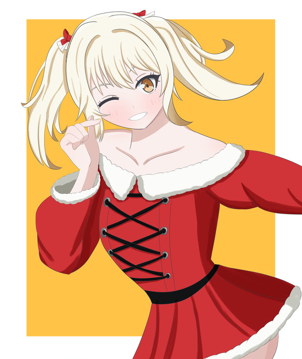 サンタ愛ちゃん！