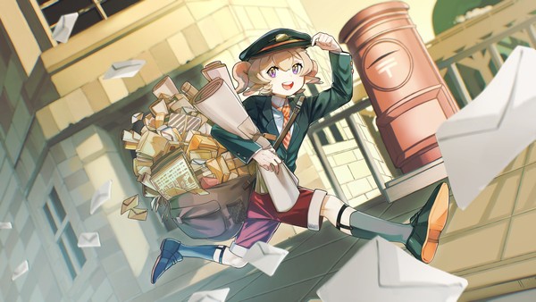 お手紙お届け！！