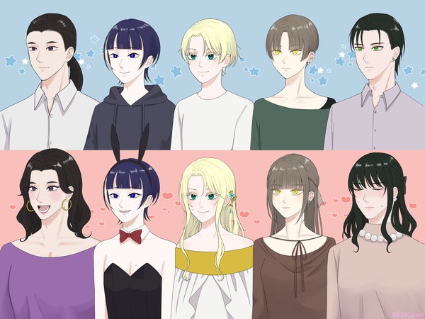 オリキャラ 女装について