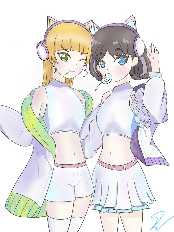 💚🩵💫