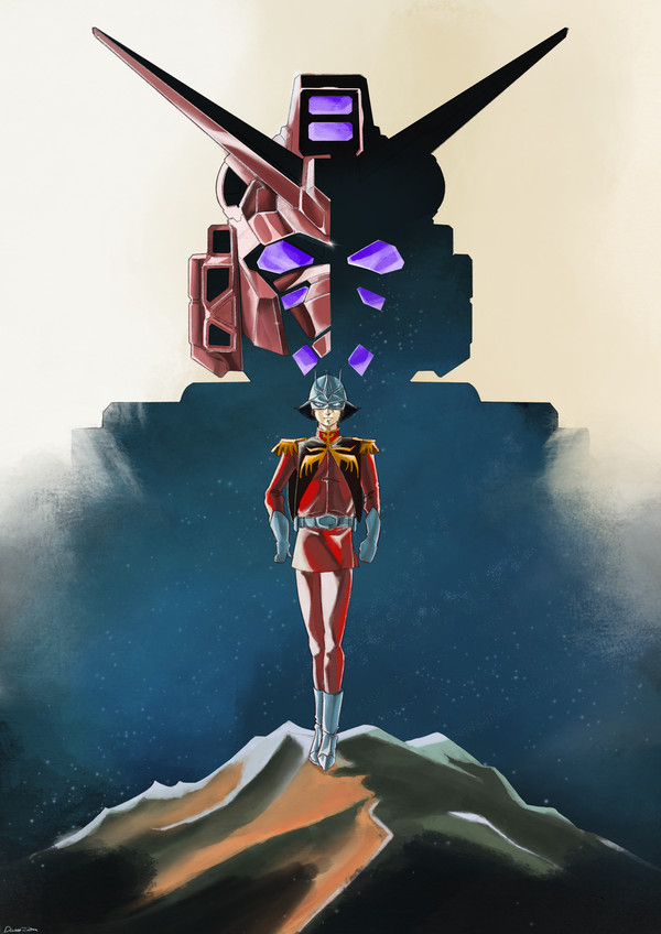 シャアの赤いガンダム