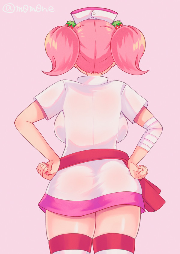 後ろから見える胸が好き