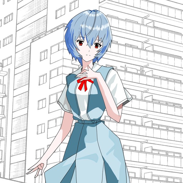 制服 綾波レイ2