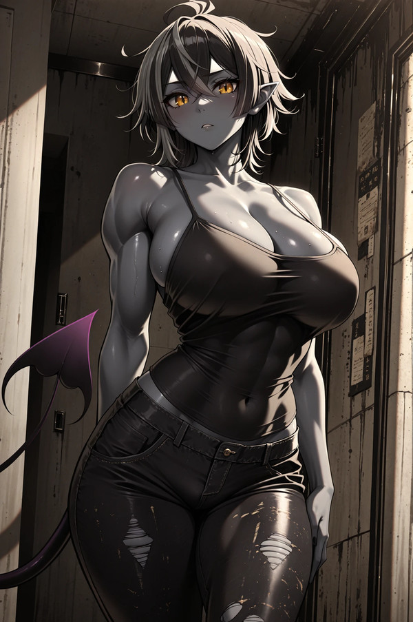 とある傭兵の有角種女子