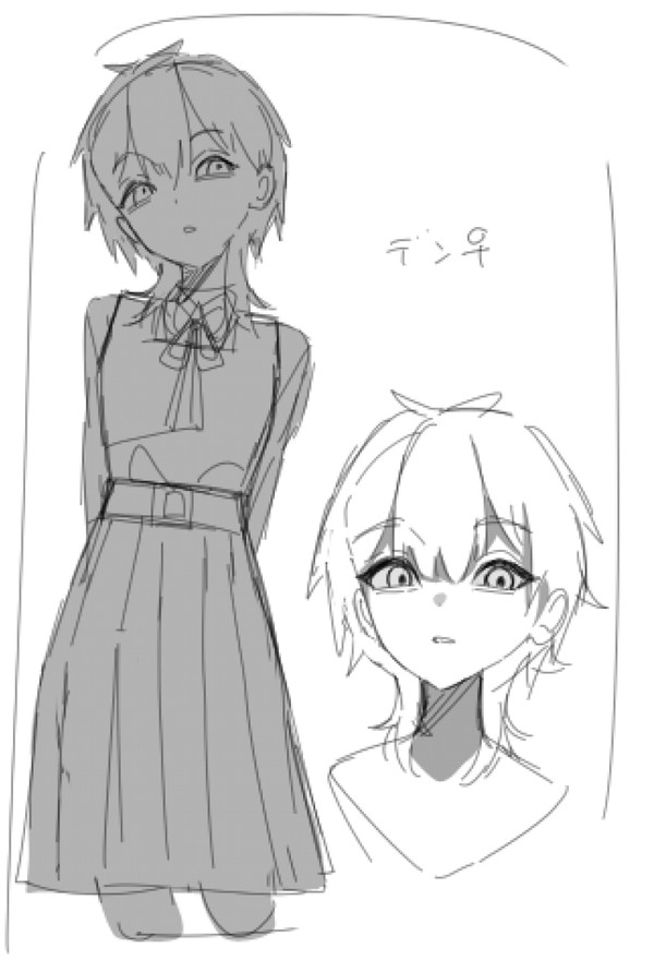 レゼデン♀らくがき