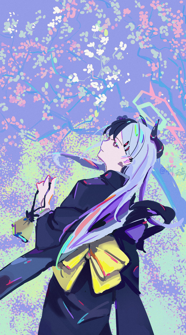 千束枝桠 万树开花